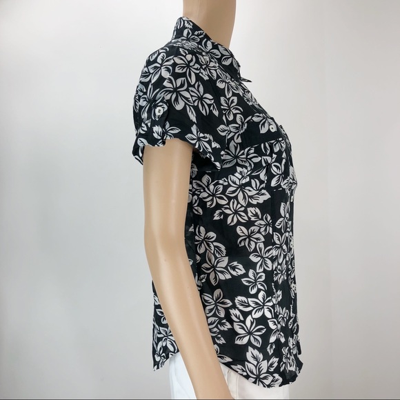 Michael Michael Kors 8P  blouse flower prints (26) - Picture 4 of 8